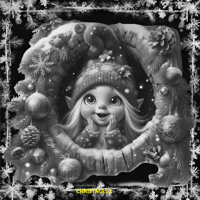 Your Choice Slate Coaster - Christmas 1 image
