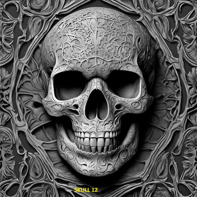 Your Choice Slate Coaster - Skull 12 image