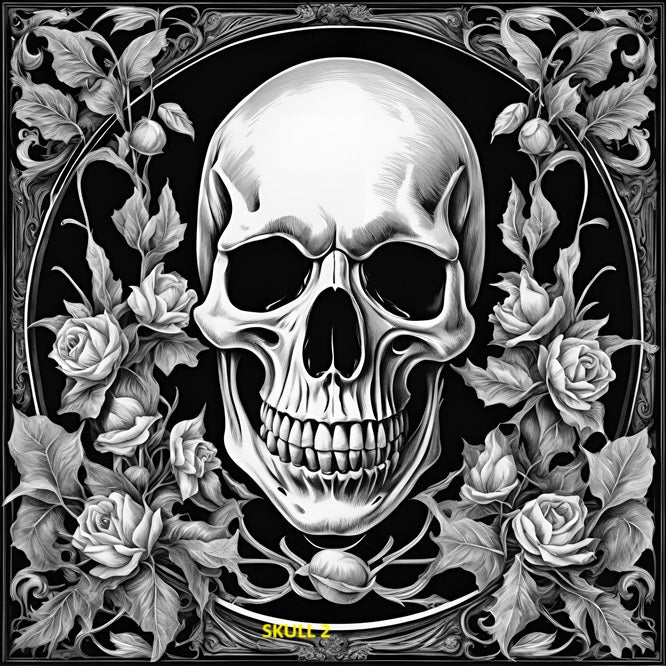 Your Choice Slate Coaster - Skull 2 image