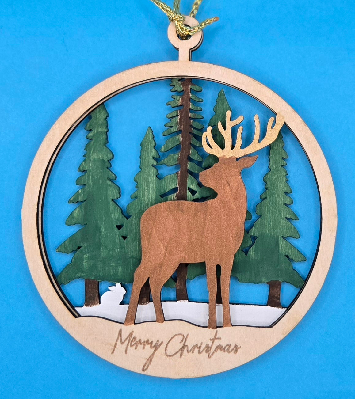 Large 3D Christmas Ornament