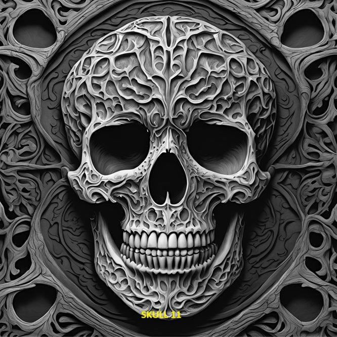 Your Choice Slate Coaster - Skull 11 image
