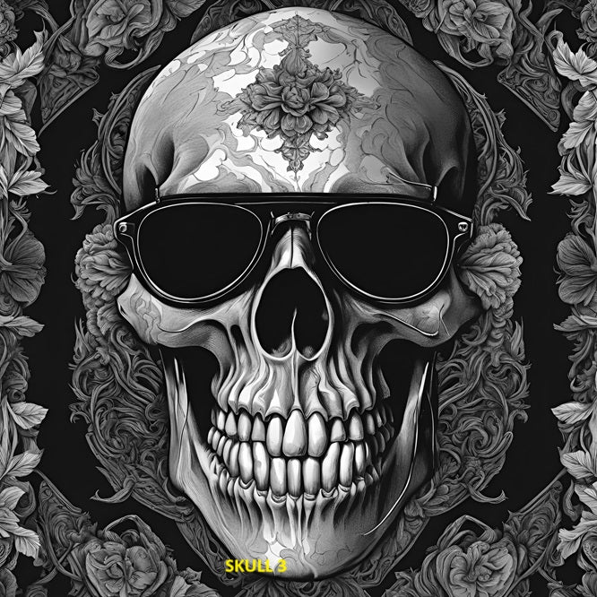Your Choice Slate Coaster - Skull 3 image