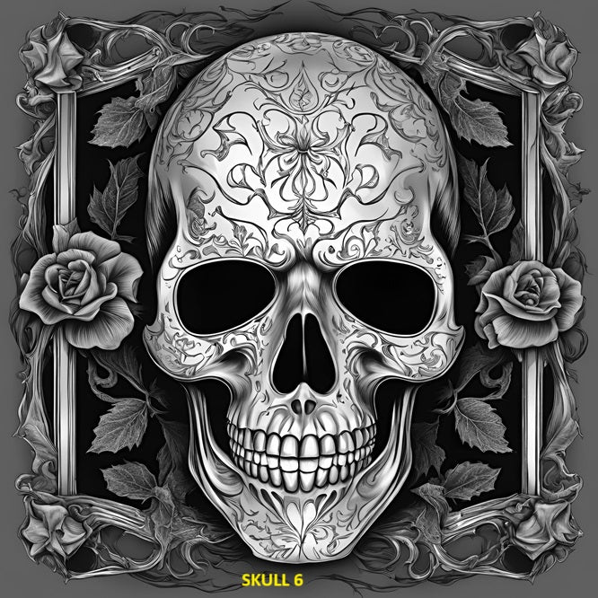 Your Choice Slate Coaster - Skull 6 image