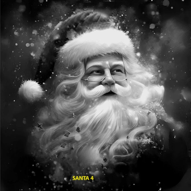 Your Choice Slate Coaster - Santa 4 image