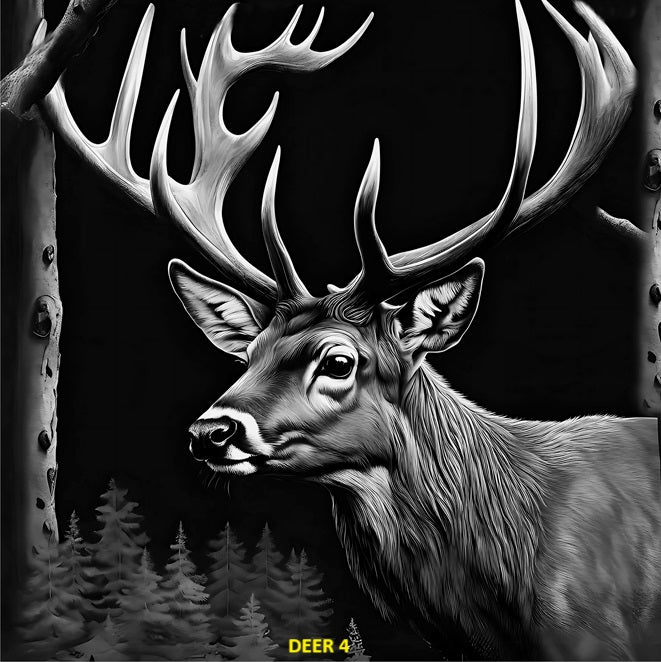 Your Choice Slate Coaster - Deer 4 image