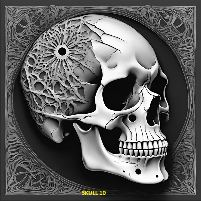 Your Choice Slate Coaster - Skull 10 image