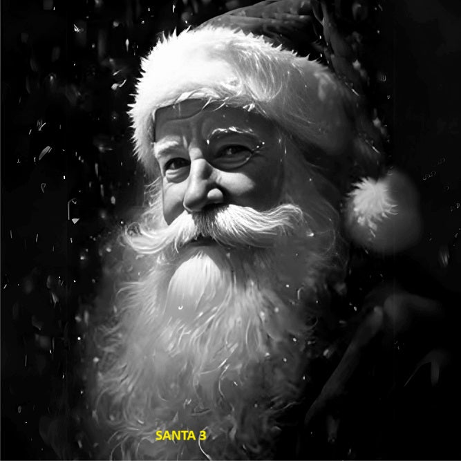 Your Choice Slate Coaster - Santa 3 image