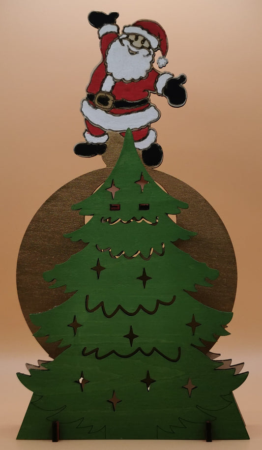 Santa Waving