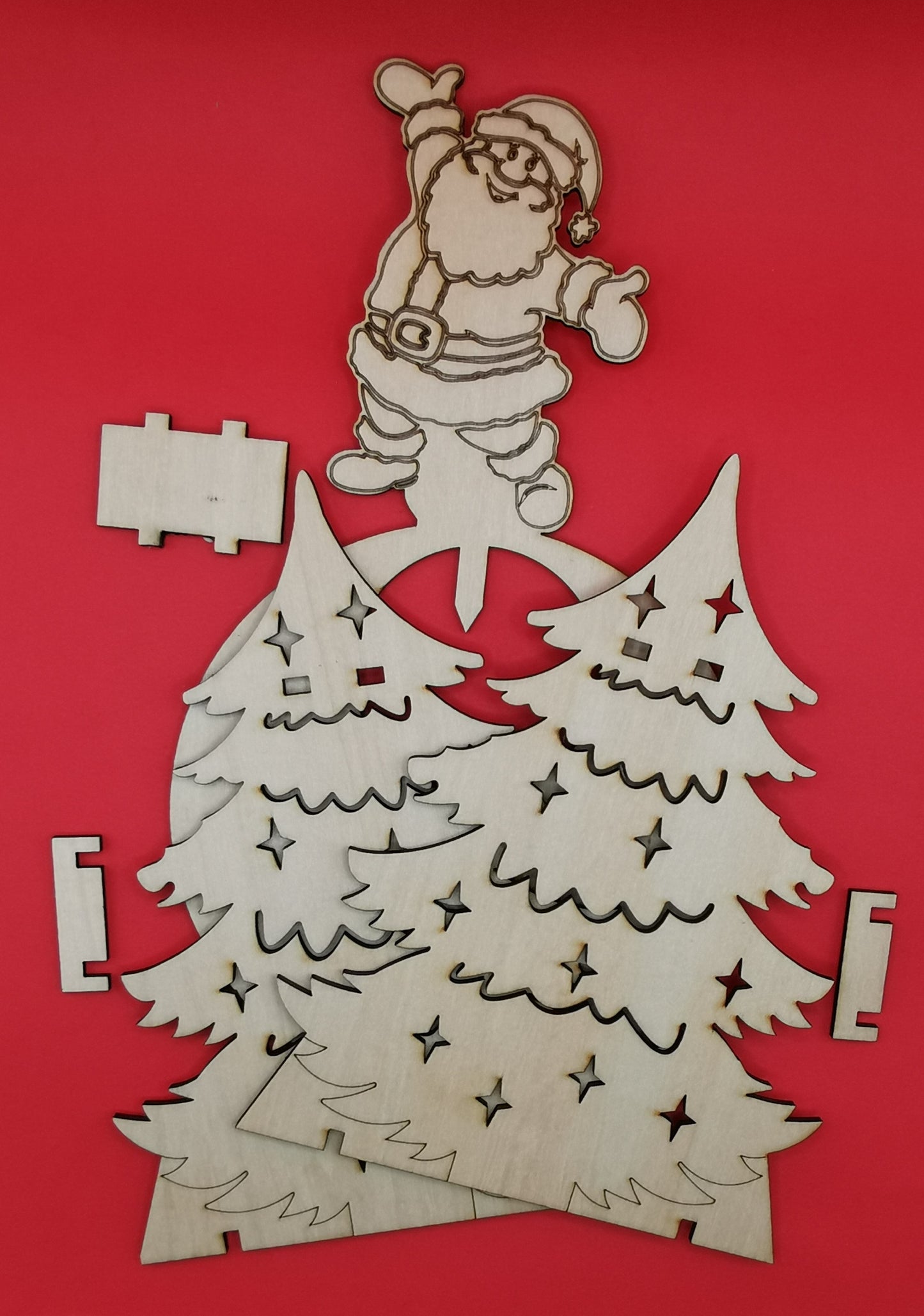 Santa Waving