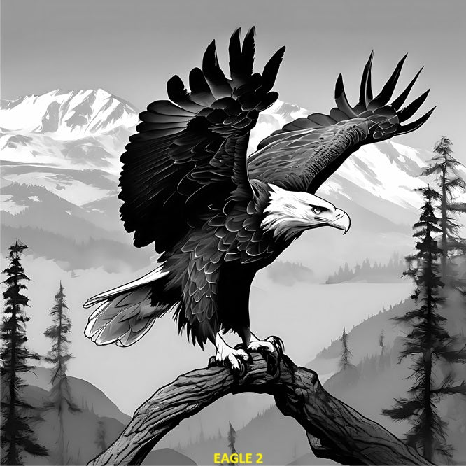 Your Choice Slate Coaster - Eagle 2 image