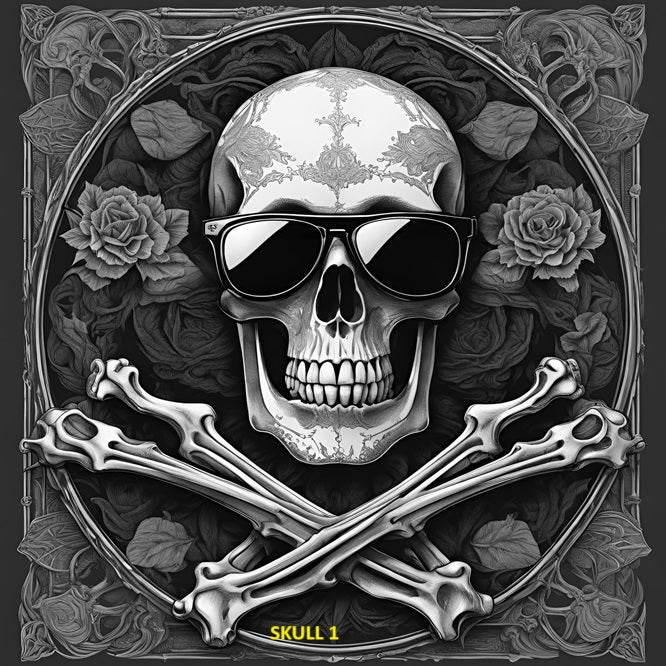 Your Choice Slate Coaster - Skull 1 image