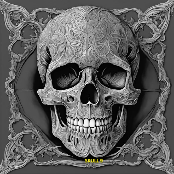 Your Choice Slate Coaster - Skull 9 image