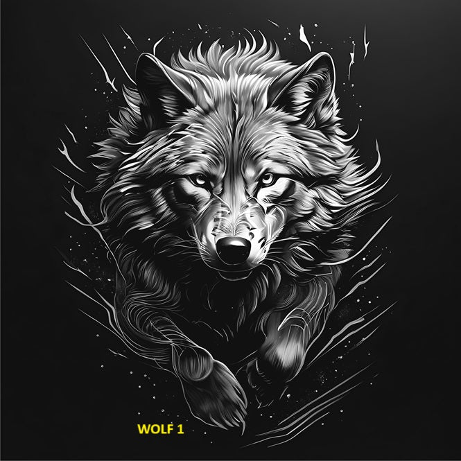 Your Choice Slate Coaster - Wolf 1 image