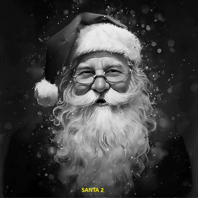 Your Choice Slate Coaster - Santa 2 image